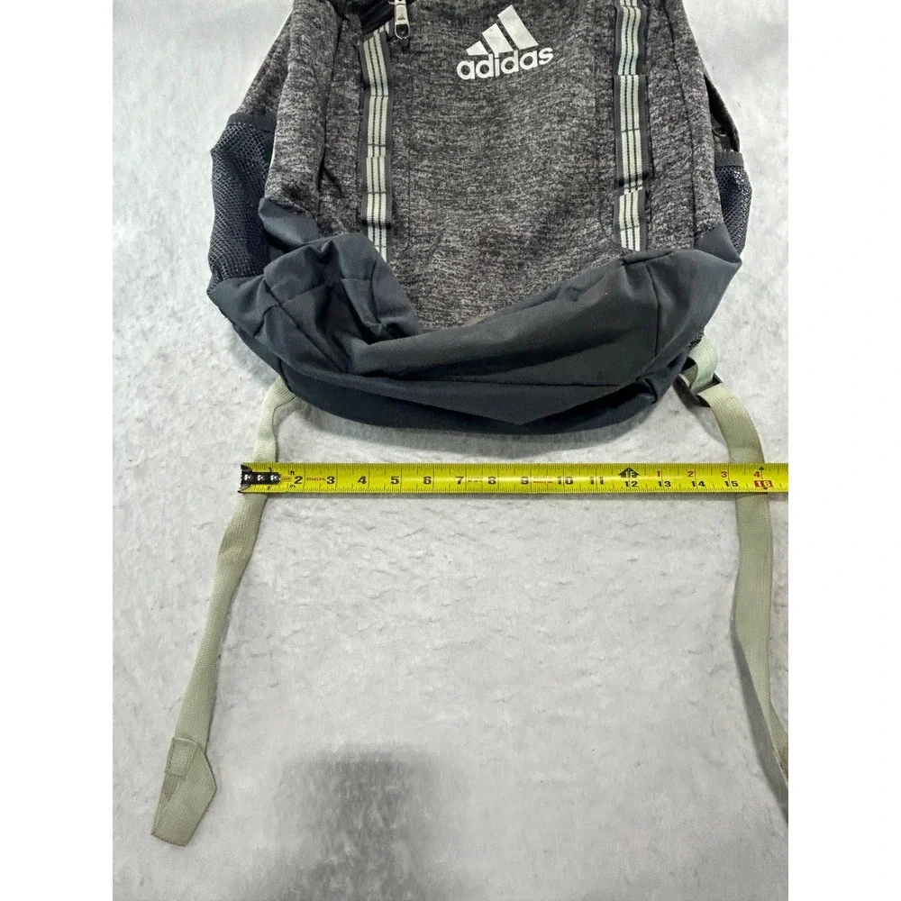 Adidas LoadSpring Backpack Gray Heather Charcoal School Travel Bag Free Shipping